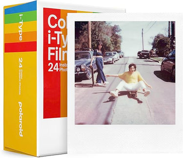 Polaroid Color Film for i-Type - Triple Pack - 24 Photos (6272), Multicolores (Película de Color), Paquete Triple (24 Fotos)
